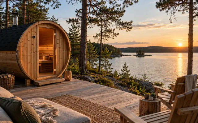 Sauna – Wellness-Stellplatz